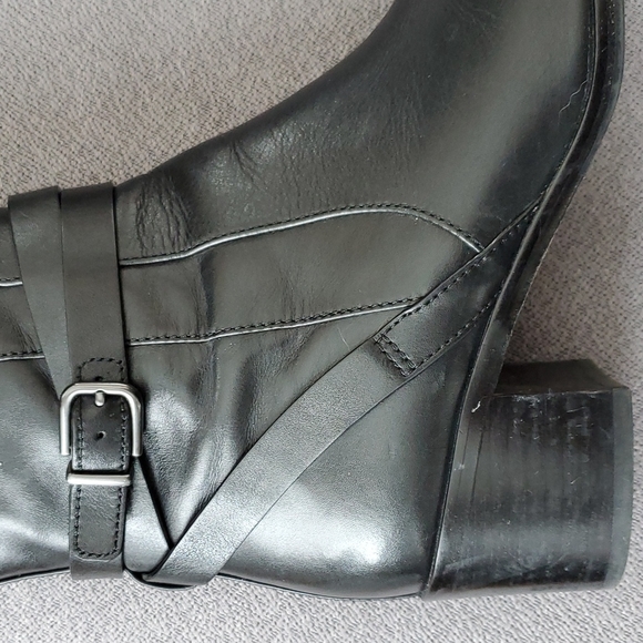 VIA SPIGA ▪︎ Black Leather Bootie, 8.5M, EUC - Picture 7 of 10